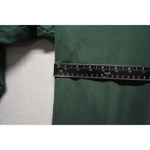 Polo Ralph Lauren Men’s XXL Long Sleeve Polo Shirt Green 100% Cotton - Picture 4 of 7